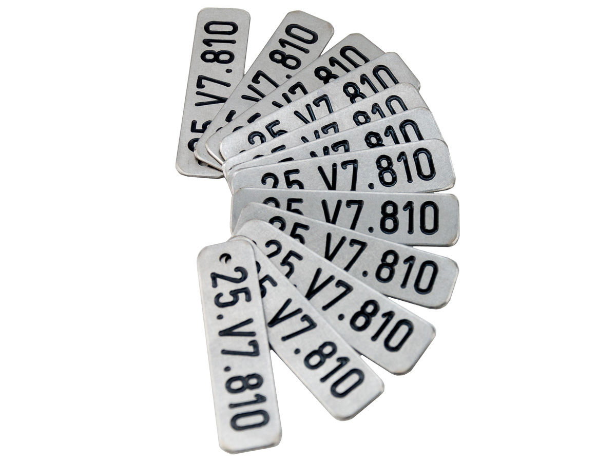 SS Tags for Valves & Instruments - Braeco Sales